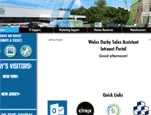 Tablet Screenshot of eforce.walesdarby.com